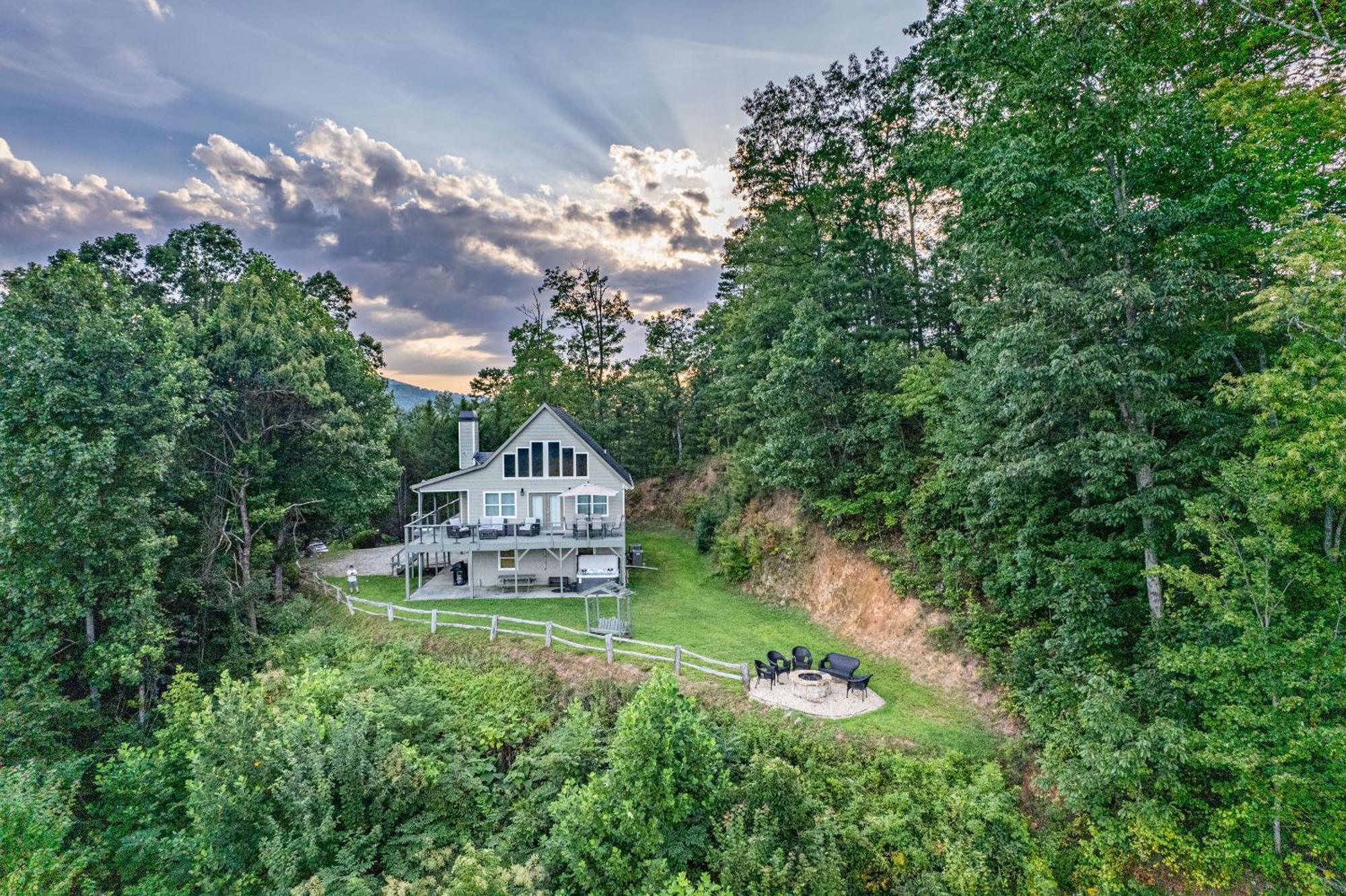 Stunning Mtn. Views! 4Br With All The Amenities! - Vista Vibes- Bryson City Zewnętrze zdjęcie
